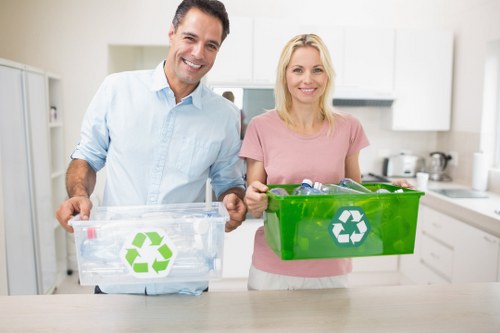 Eco-friendly disposal during Hampstead Heath flat clearance